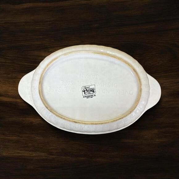 Mount Clemens fruit pattern baking dish Au Gratin 9.5 in - Picture 5 of 8